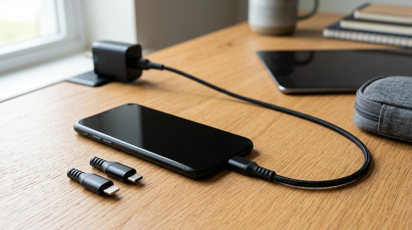 3-in-1 100W Fast Charging Cable for Samsung Guide