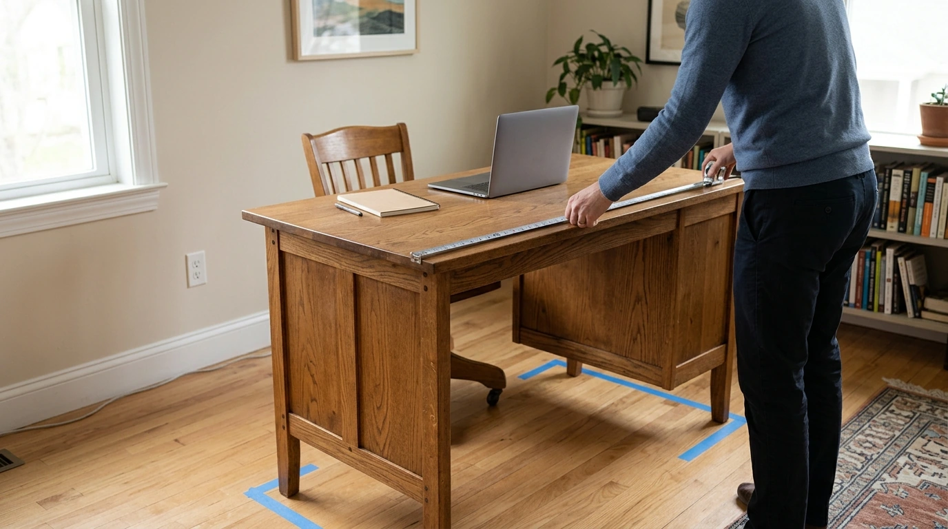 Solid Wood Desk Sizes in Inches: Find Your Best Fit